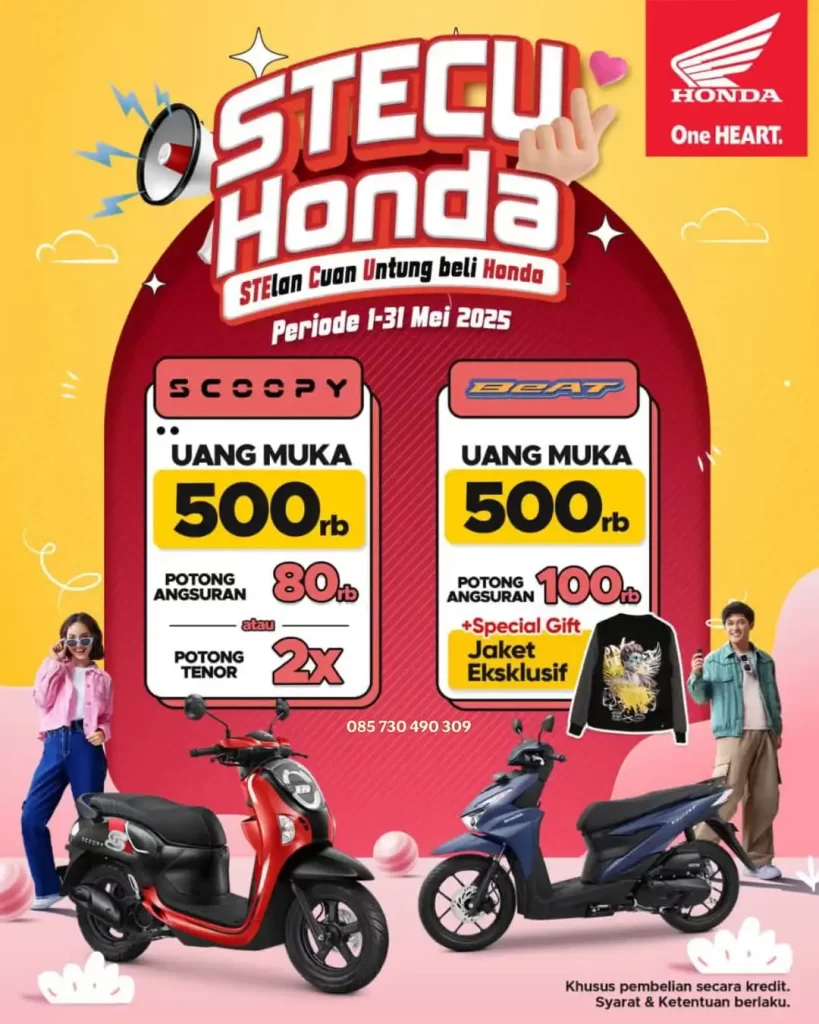 Promo Harga Kredit Motor Honda Pasuruan