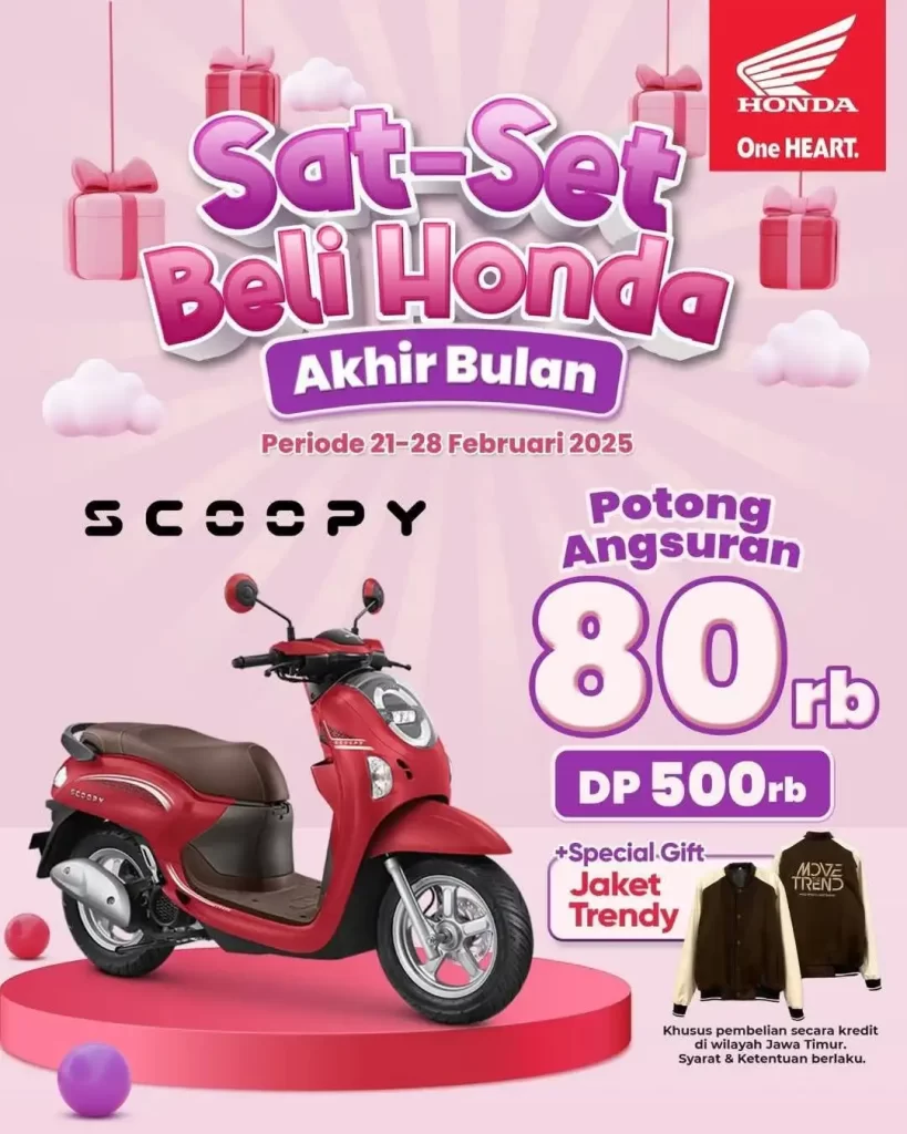 Promo Scoopy Honda Pasuruan