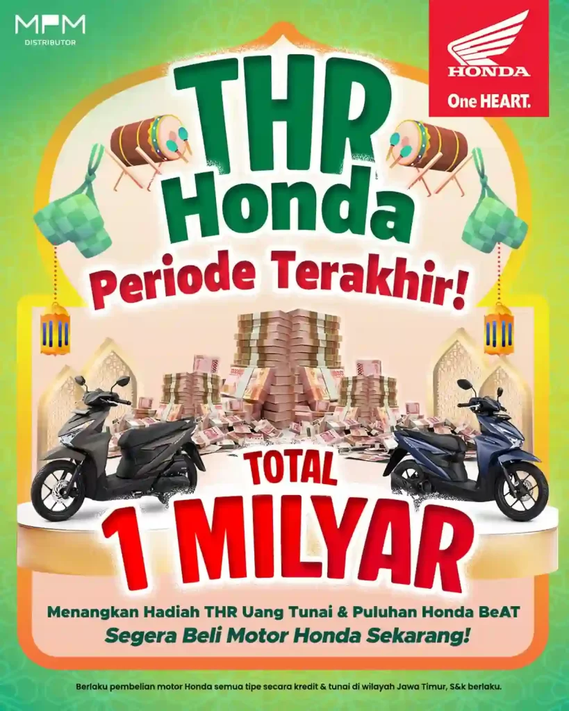 Promo Harga Motor Honda Bangil 