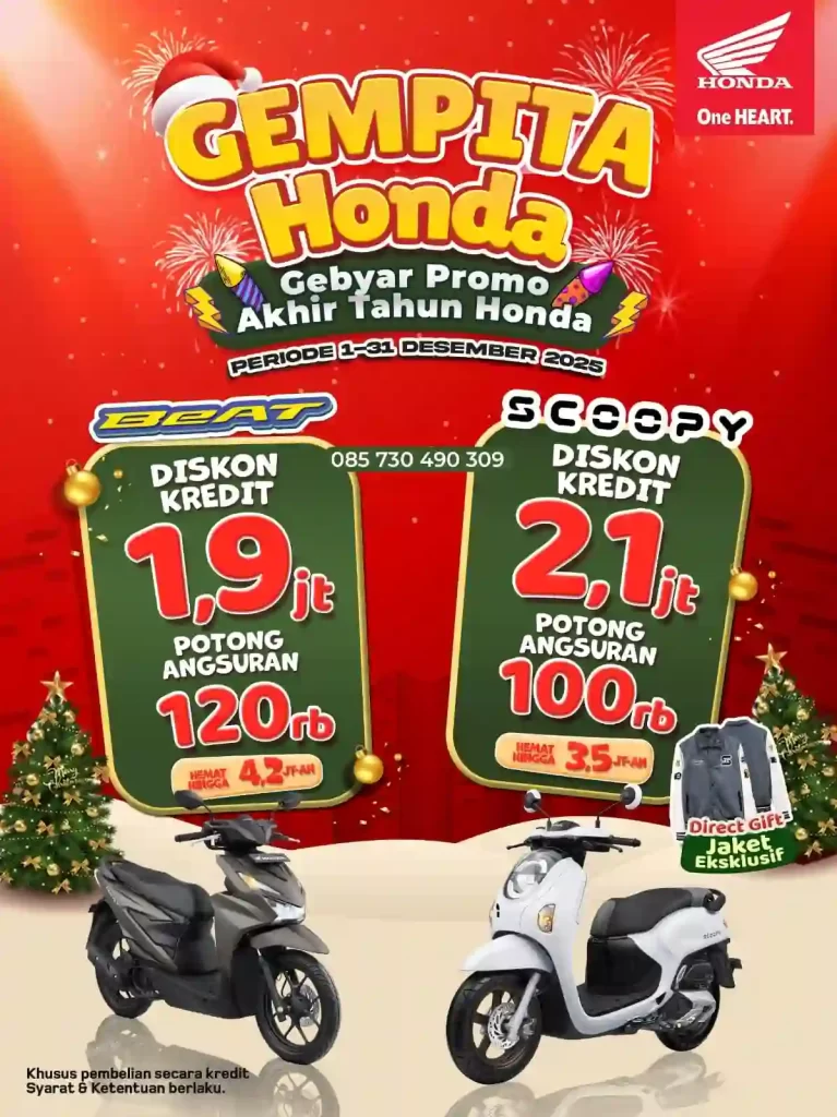 Promo Kredit Dealer Honda Pasuruan