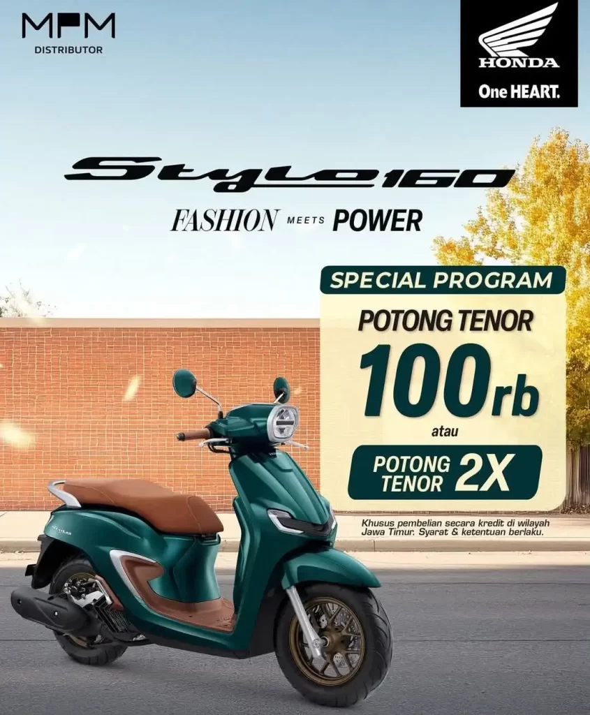 Promo Stylo 160 Motor Honda Pasuruan