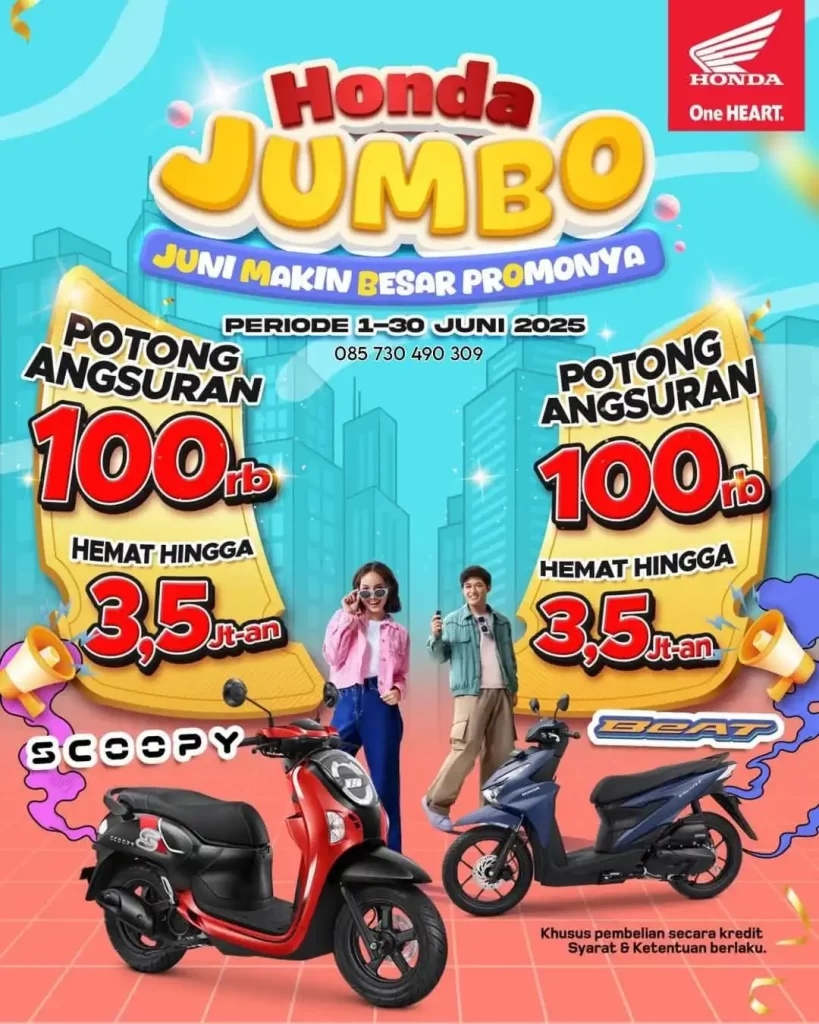 Promo Cash Kredit Motor Honda Pasuruan